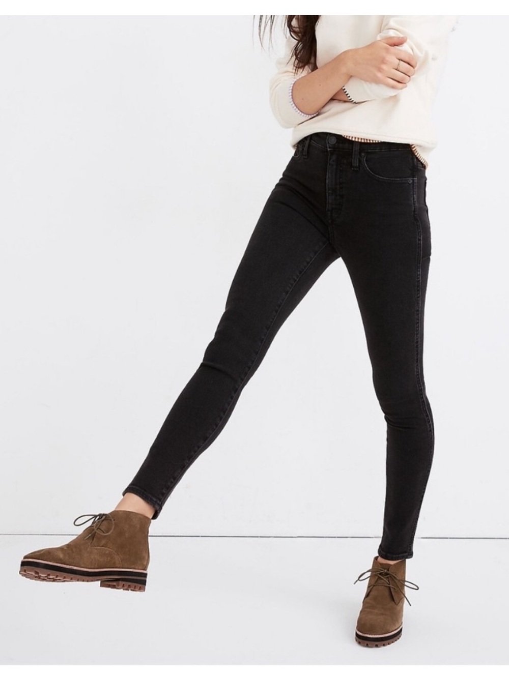 Madewell Black Skinny Jeans